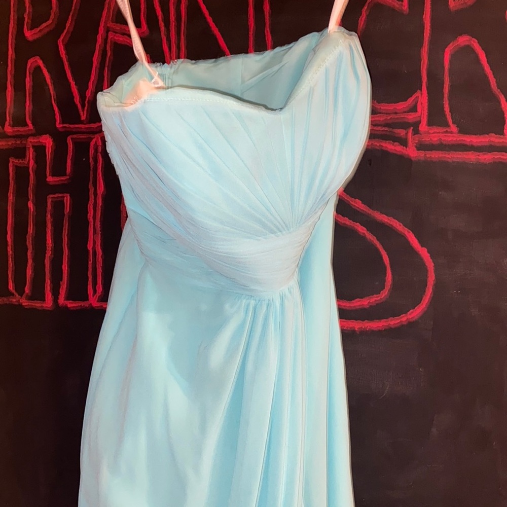 David’s bridal bridesmaid dress